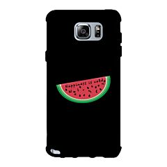Happiness Is Cold Watermelon Black Phone Case