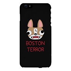 Boston Terror Terrier Black Phone Case