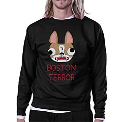 Boston Terror Terrier Black SweatShirt