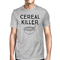 Cereal Killer Mens Grey Shirt
