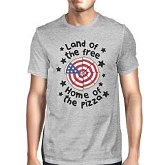 Home Of The Pizza Funny Saying Men's Graphic Tanks For 4th Of July