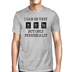Nerdy Periodically Mens Grey Shirt
