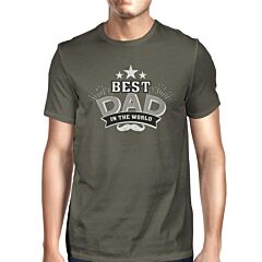 Best Dad In The World Mens Vintage Style Shirt Unique Gifts For Dad