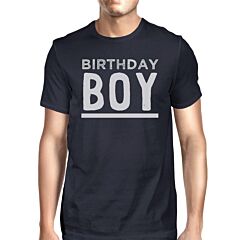 Birthday Boy Mens Navy Shirt