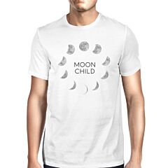 Moon Child Mens White Shirt