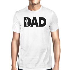 Dad Business Mens White Funny Design Busy Dad Short Sleeve T Shirt
