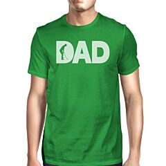 Dad Golf 1 Green Graphic T-shirt For Men Funny Golf Gifts For Dad
