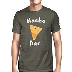 Nocho Bae Men's Dark Grey T-shirt Creative Anniversary Gift Ideas