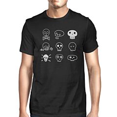 Skulls Mens Black Shirt