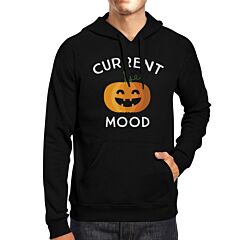 Pumpkin Current Mood Black Hoodie