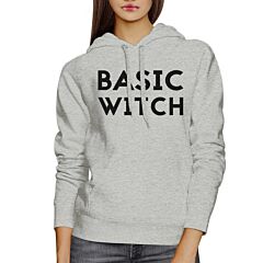 Basic Witch Grey Hoodie