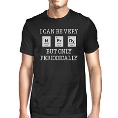 Nerdy Periodically Mens Black Shirt