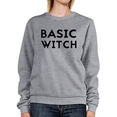 Basic Witch Grey SweatShirt