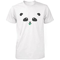 Panda Eating Four Leaf Clover Men's Shirt St. Patrick's Day T-shirt