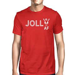 Jolly Af Mens Red Shirt