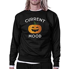 Pumpkin Current Mood Black Sweatshirt