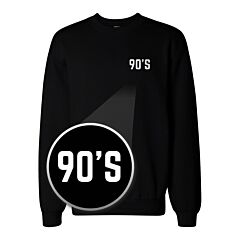 90's Pocket Print Sweatshirt Back To School Unisex Sweat Shirt