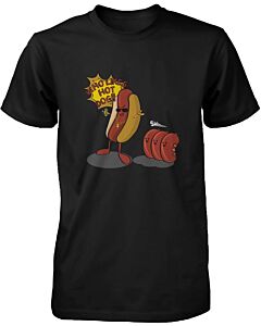 Who Likes Hot Dogs Men's Humor Graphic T-shirt - Funny Hot Dog and Sausages