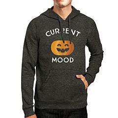 Pumpkin Current Mood Dark Grey Hoodie