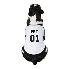 Daddy01 Mommy01 Kid01 Baby01 Pet01 Pets Black And White Baseball Shirt