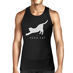 Yoga Cat Unisex Tank Top Yoga Sleeveless Shirt Cute Gifts For Yogi