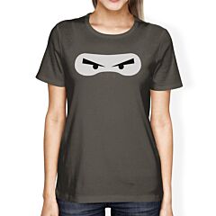 Ninja Eyes Womens Dark Grey Shirt