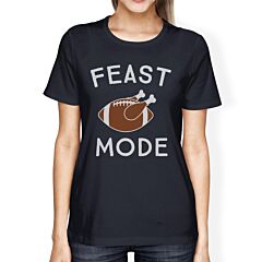 Feast Mode Womens Navy Shirt