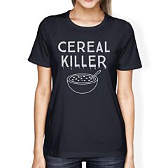 Cereal Killer Womens Navy Shirt