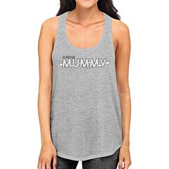 Forever Mummy Womens Grey Tank Top
