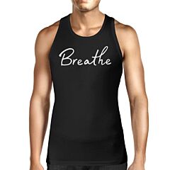 Breath Unisex Tank Top Yoga Sleeveless Shirt Cute Gifts For Yogi