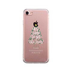 It's Time To Get The Trees Lit Clear Phone Case