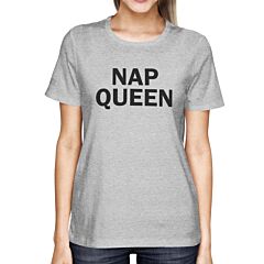 Nap Queen Women's Grey T-shirt
