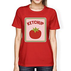 Ketchup Womens Red Shirt