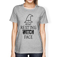 Rwf Resting Witch Face Womens Grey Shirt