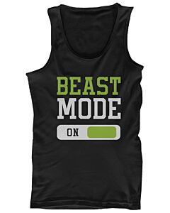 Beast Mode Men's Workout Tanktop Work Out Tank Top Fitness Clothe Gym Shirt