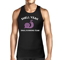 Shell Yeah Unisex Tank Top Funny Men's Weight Training Shirt