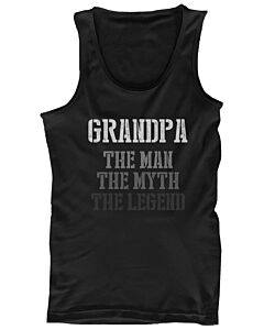 The Man Myth Legend Tank Top for Grandpa Christmas Gift for Grandfather