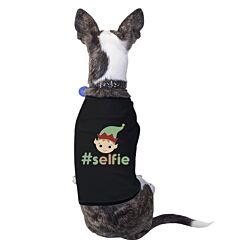 Hashtag Selfie Elf Pets Black Shirt