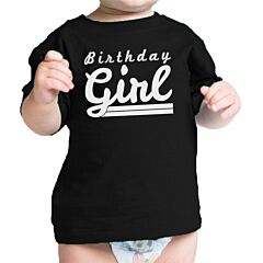Birthday Girl Baby Black T-Shirt