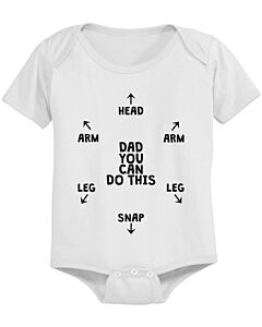 Dad You Can Do This - Funny Statement Bodysuit