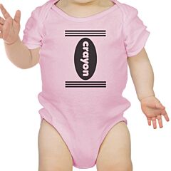 Crayon Baby Pink Bodysuit