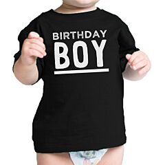 Birthday Boy Baby Black T-Shirt