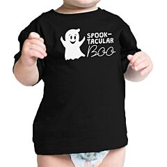 Spook-Tacular Boo Baby Black Shirt
