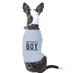 Birthday Boy Pets Sky Blue Shirt