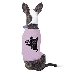 Boo French Bulldog Ghost Pets Pink Shirt