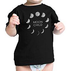 Moon Child Baby Black Shirt