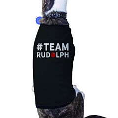 #Team Rudolph Pet T-shirt Cute Christmas Gifts For Small Dog