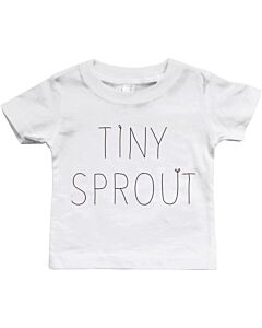 Graphic Snap-on Style Baby Tee, Infant Tee - Tiny Sprout