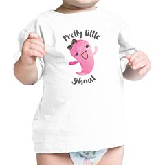 Pretty Little Ghoul Baby White Shirt