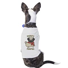 Merry Pugmas Pug Pets White Shirt